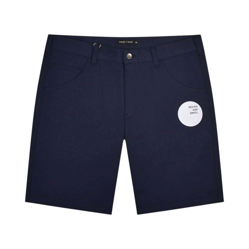【rough&swell】MOON SHORTS ショートパンツ BLACK XL (ROU-RSM24066)