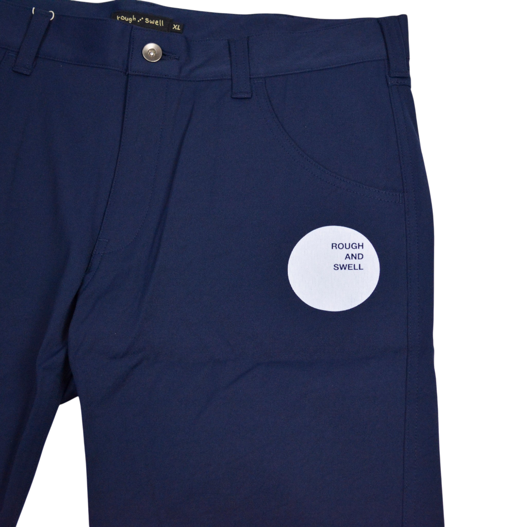 rough&swell】MOON SHORTS ショートパンツ NAVY XL (ROU-RSM24066)