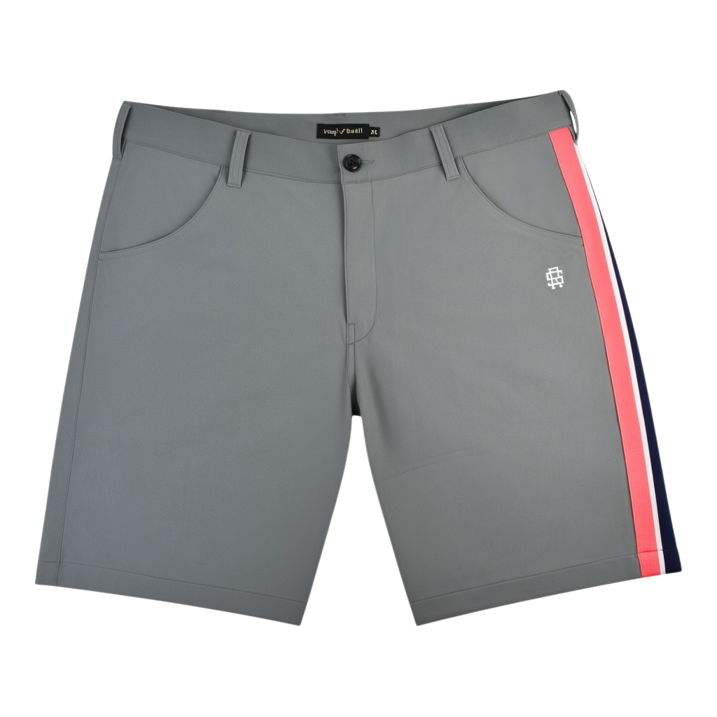 【rough&swell】SIDE LINE SHORTS ショートパンツ GRAY XL (ROU-RSM25064)