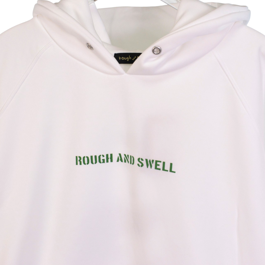 【rough&swell】SANTA MONICA HOODIE WHITE（ROU-RSM25207）