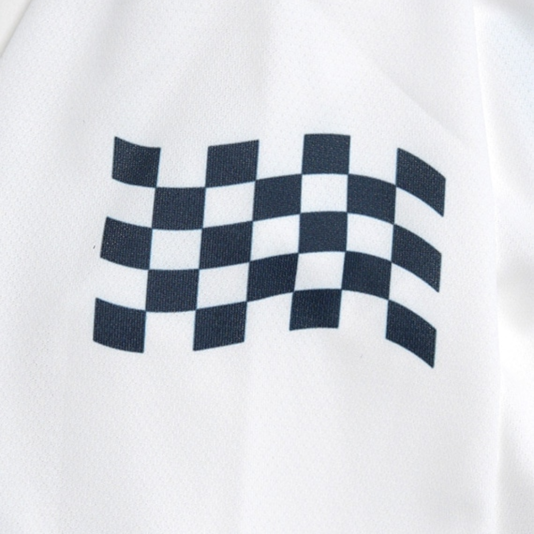 rough&swell】INDY ZIP MOCK L.S. モックネック WHITE M (ROU-RSM25218)