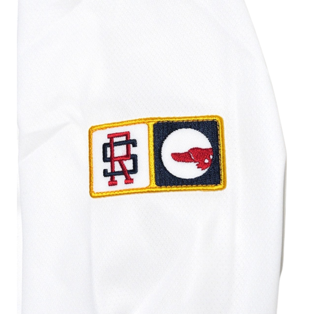 rough&swell】INDY ZIP MOCK L.S. モックネック WHITE M (ROU-RSM25218)
