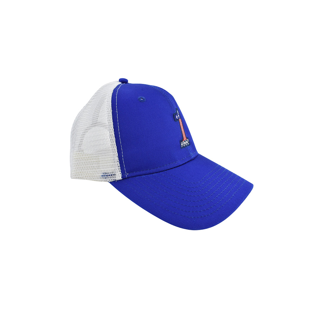 【yellow lobster】メッシュキャップ YL-7200 ROYAL / WHITE (YEL-HWCM002)
