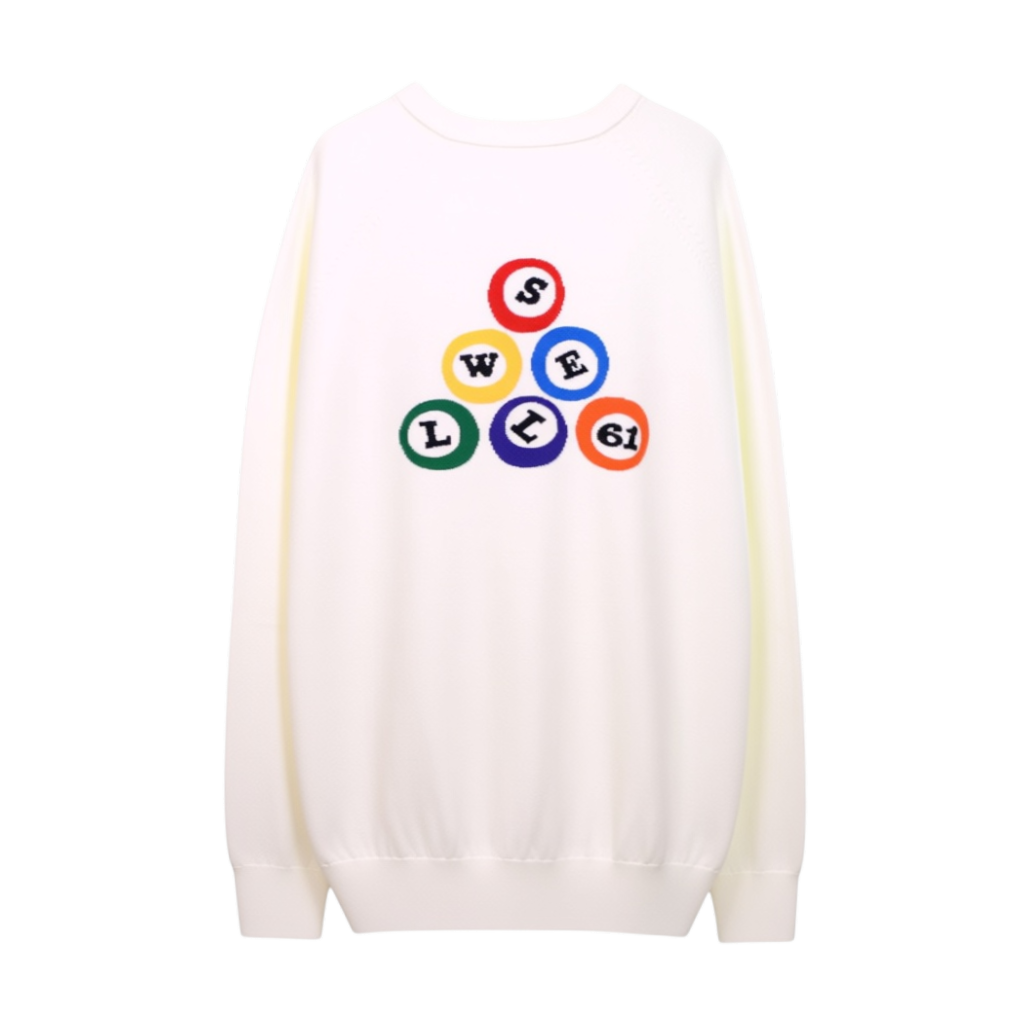 【rough&swell】6 BALL CREW WHITE（ROU-RSM23282）