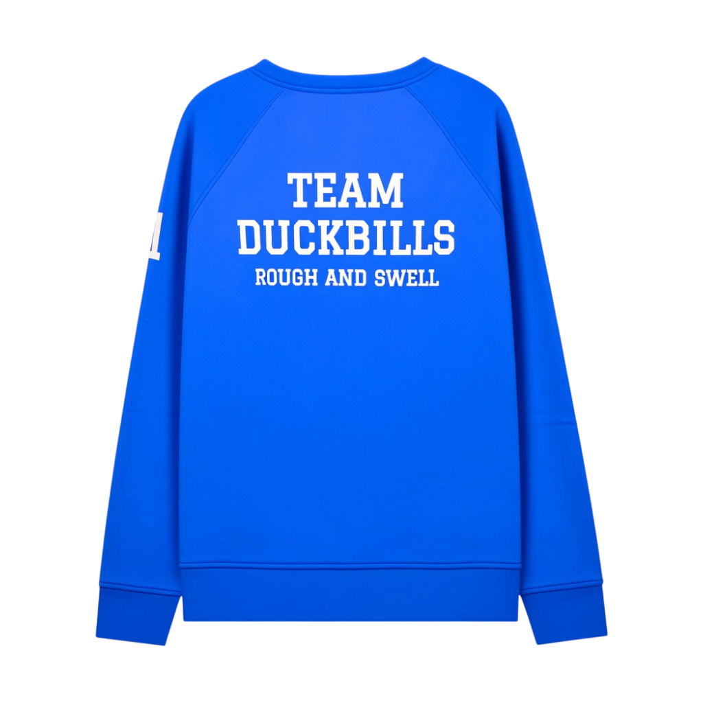 【rough&swell】CHEER HORN SWEAT BLUE（ROU-RSM24205）