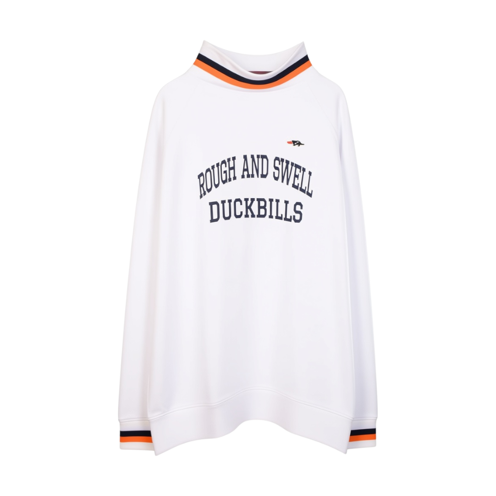 【rough&swell】TRICOLOR OFF TURTLE WHITE（ROU-RSM25210）