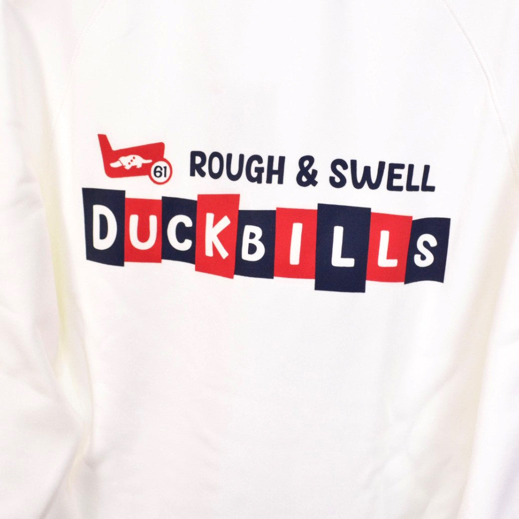 【rough&swell】HANG OUT ZIP HOT MOCK WHITE（ROU-RSM25220）