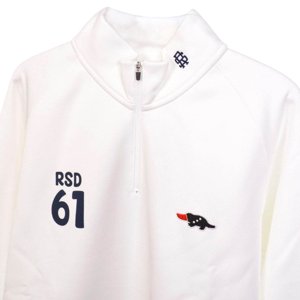 【rough&swell】HANG OUT ZIP HOT MOCK WHITE（ROU-RSM25220）
