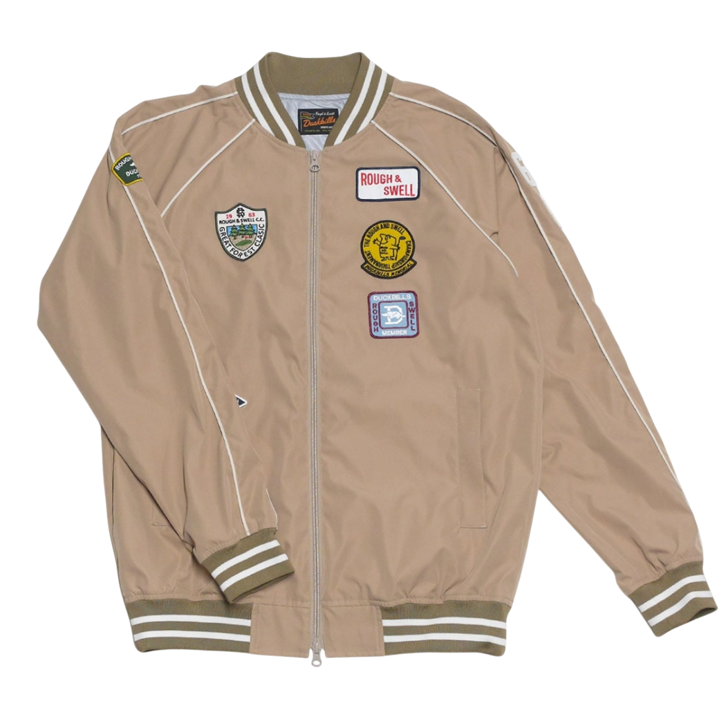 2026AW 【rough&swell】DUCKBILLS PATCH JACKET BEIGE（ROU-RSM26246）