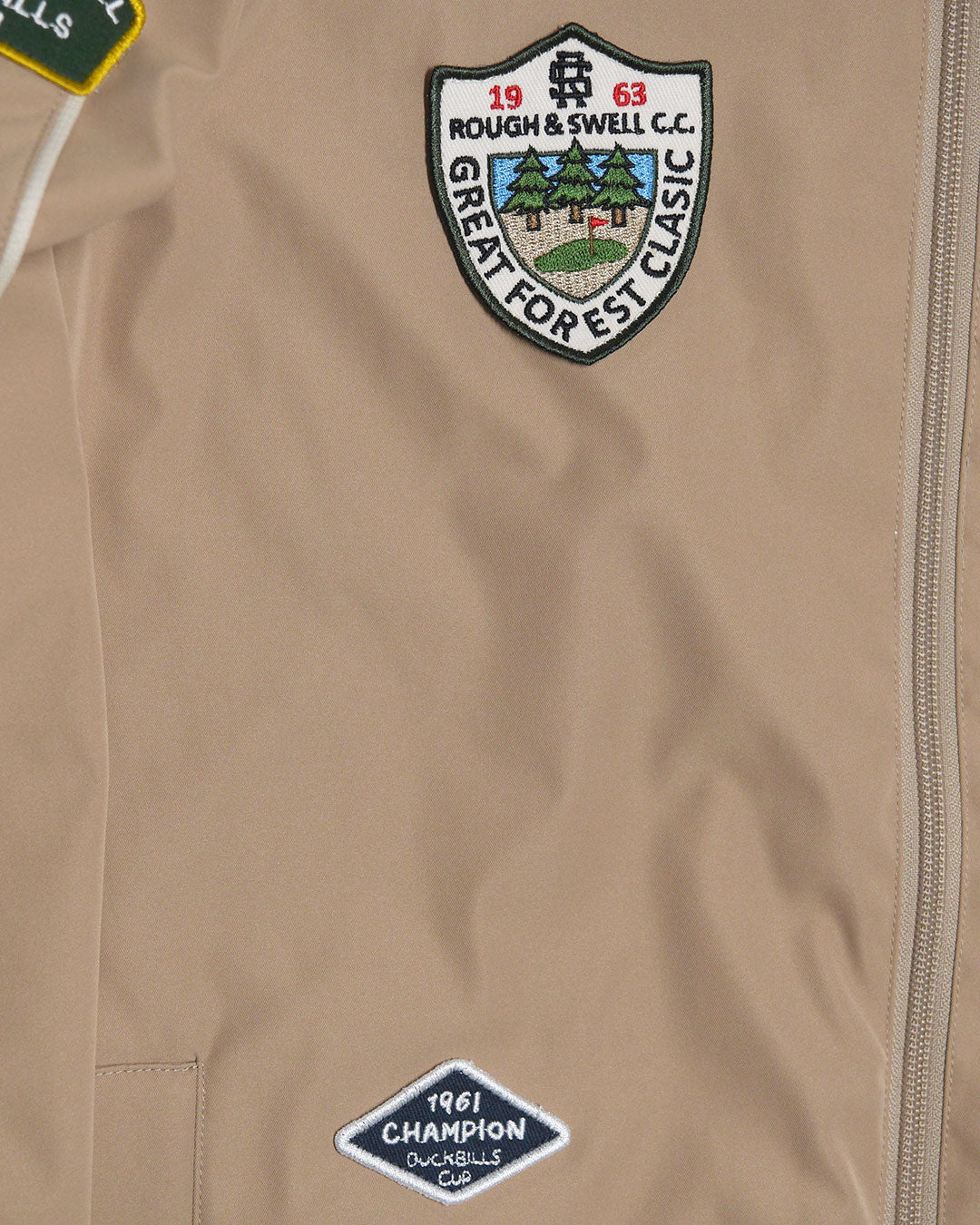 2026AW 【rough&swell】DUCKBILLS PATCH JACKET BEIGE（ROU-RSM26246）