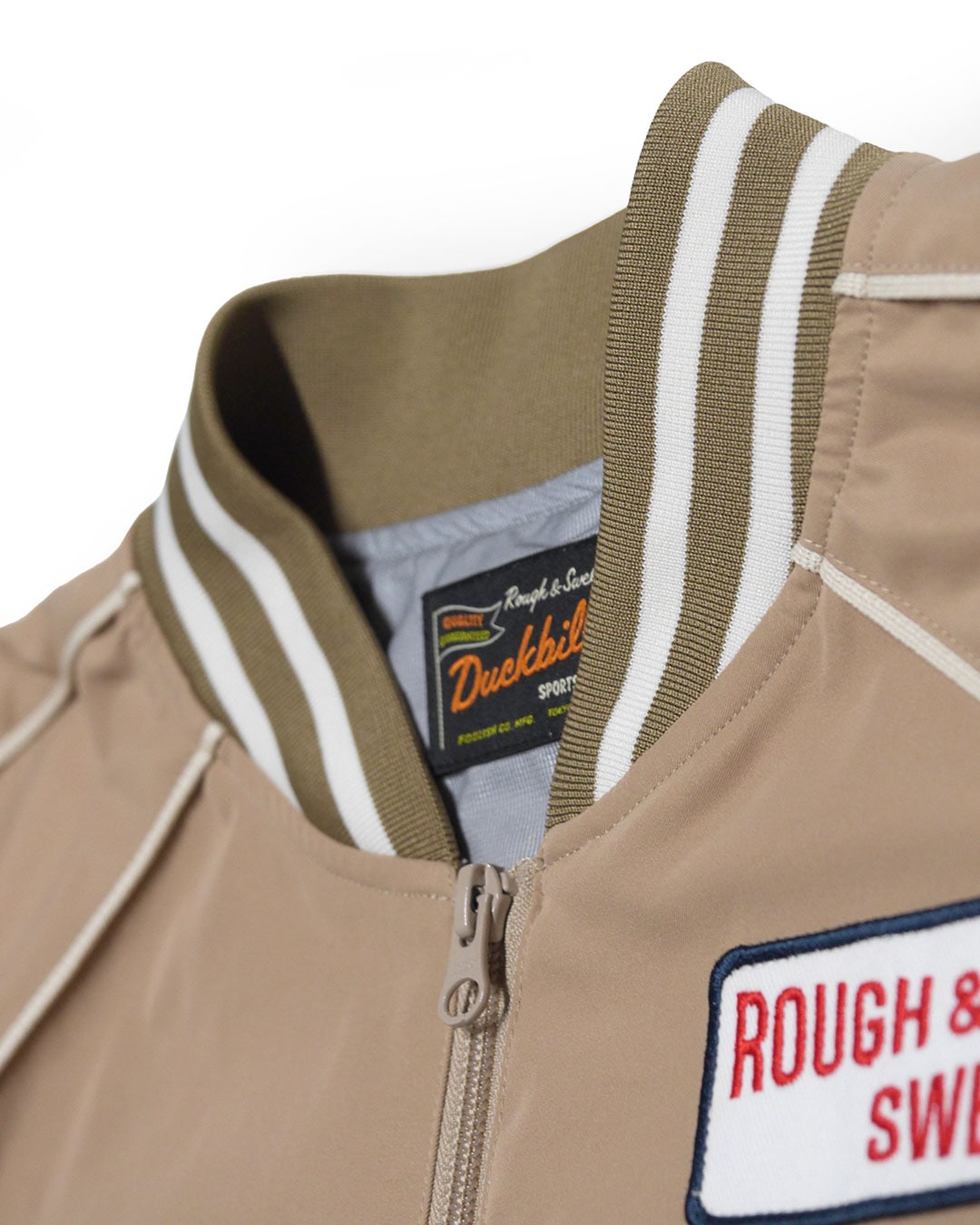 2026AW 【rough&swell】DUCKBILLS PATCH JACKET BEIGE（ROU-RSM26246）