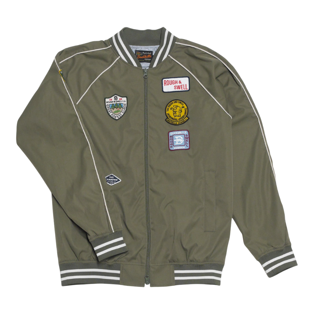 2026AW 【rough&swell】DUCKBILLS PATCH JACKET OLIVE（ROU-RSM26246）