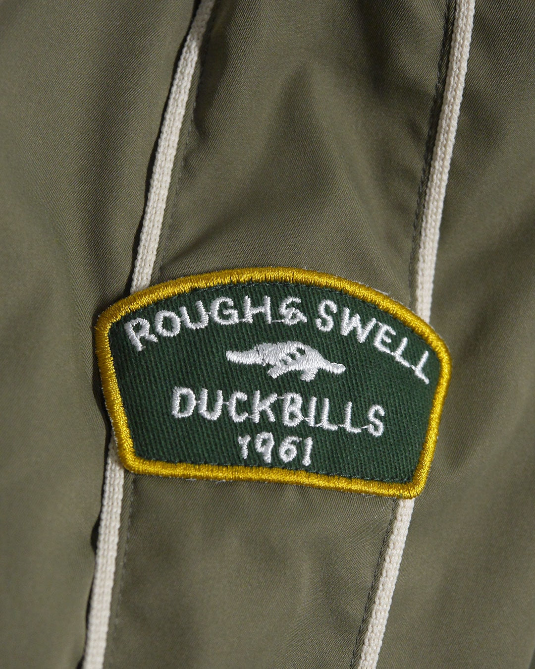 2026AW 【rough&swell】DUCKBILLS PATCH JACKET OLIVE（ROU-RSM26246）