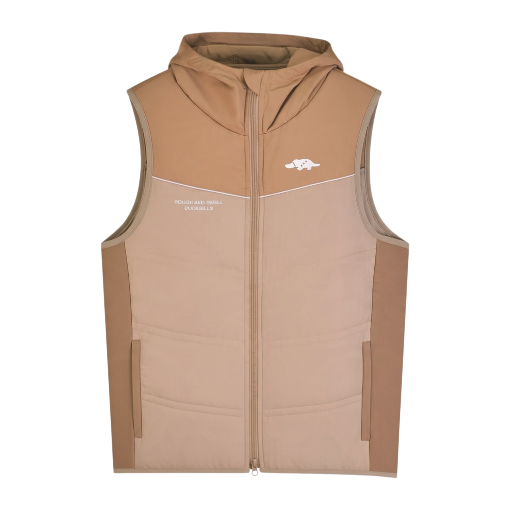 【rough&swell】ROCKY VEST ベスト BEIGE（ROU-RSM26251）