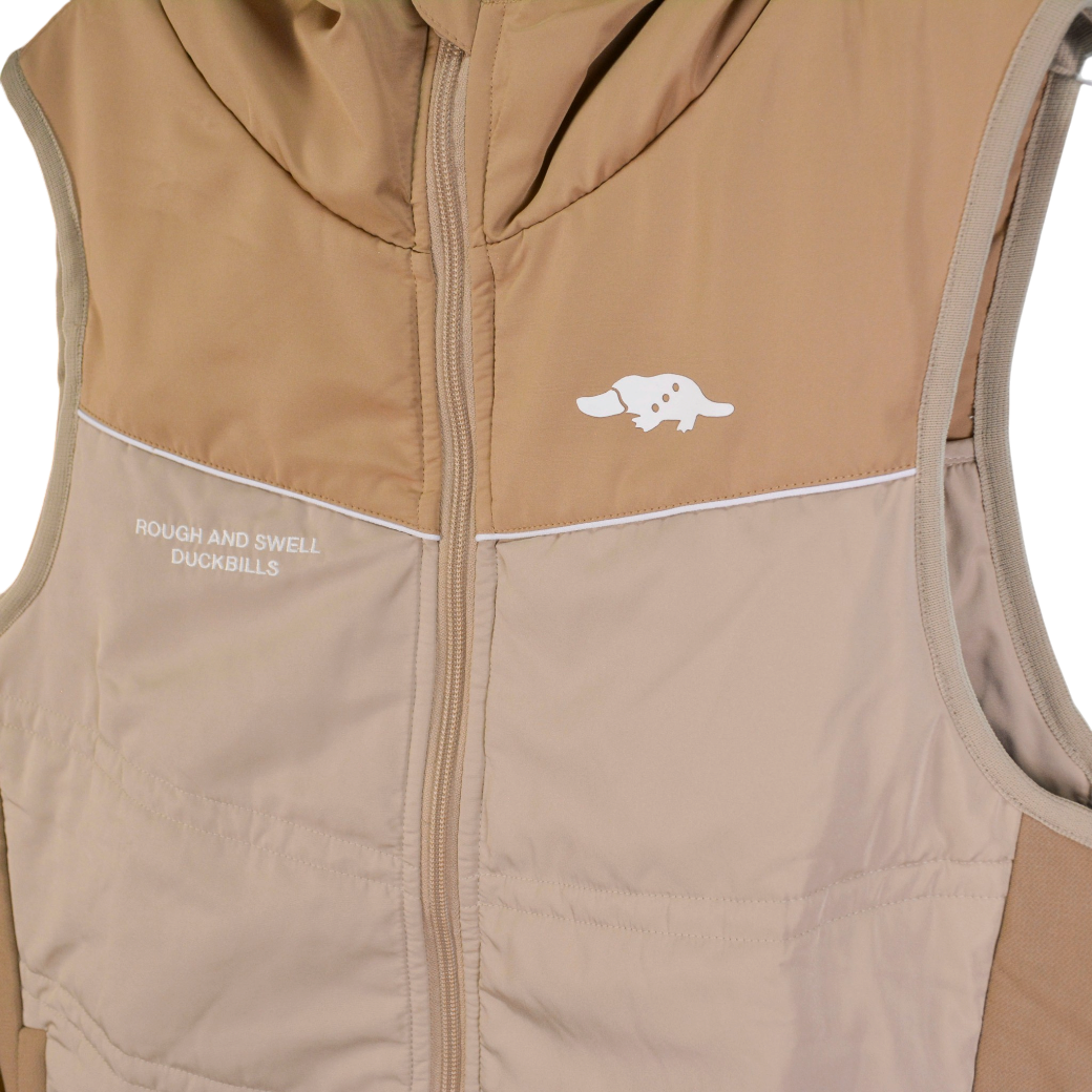 【rough&swell】ROCKY VEST ベスト BEIGE（ROU-RSM26251）