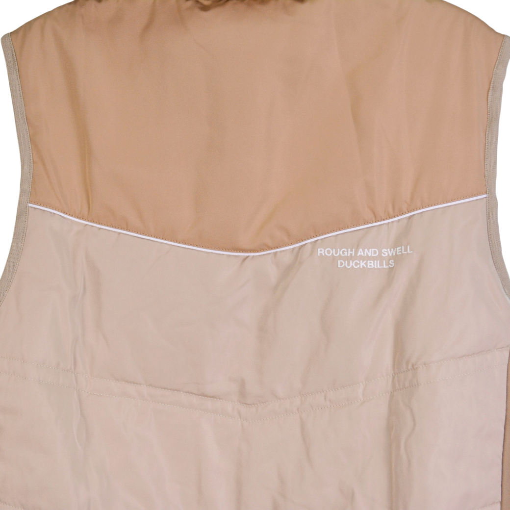 【rough&swell】ROCKY VEST ベスト BEIGE（ROU-RSM26251）