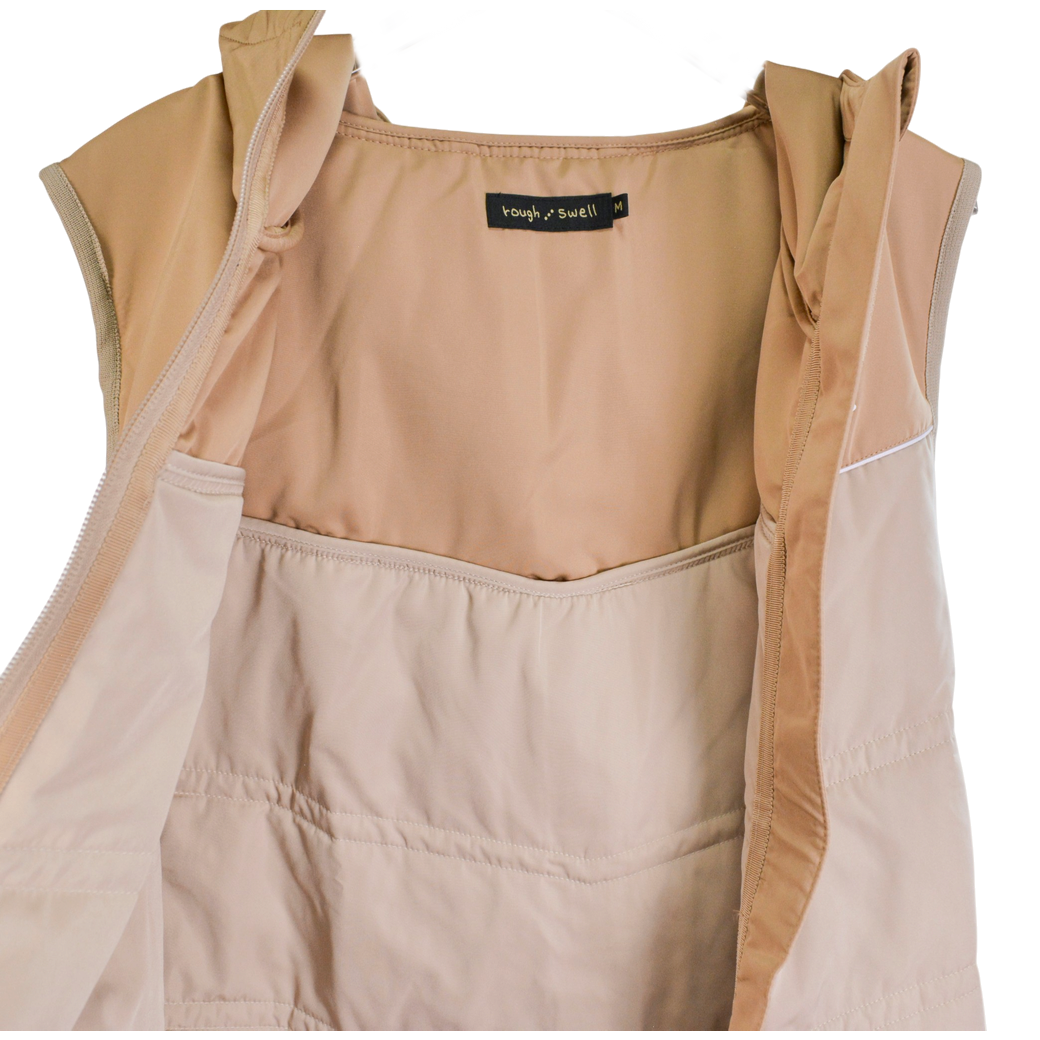 【rough&swell】ROCKY VEST ベスト BEIGE（ROU-RSM26251）