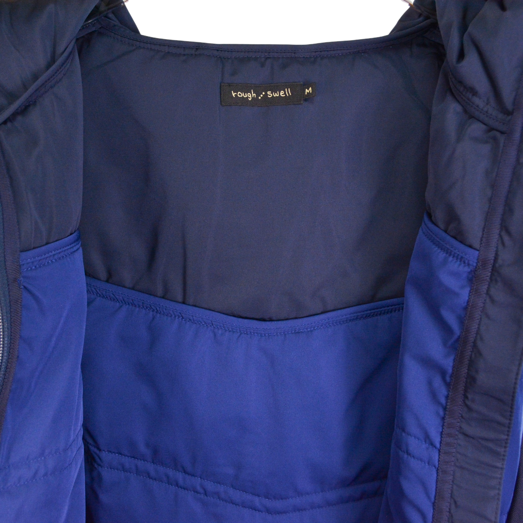 【rough&swell】ROCKY VEST ベスト NAVY（ROU-RSM26251）