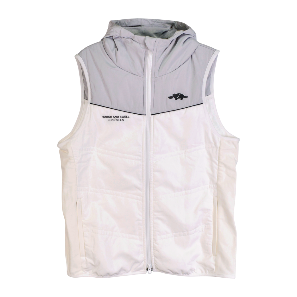 【rough&swell】ROCKY VEST ベスト WHITE（ROU-RSM26251）
