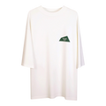 【SALVAGE PUBLIC】Pālulu Mockneck / ダイアモンドヘッドロゴ モックネック ホワイト（SAP-SVKA5001）