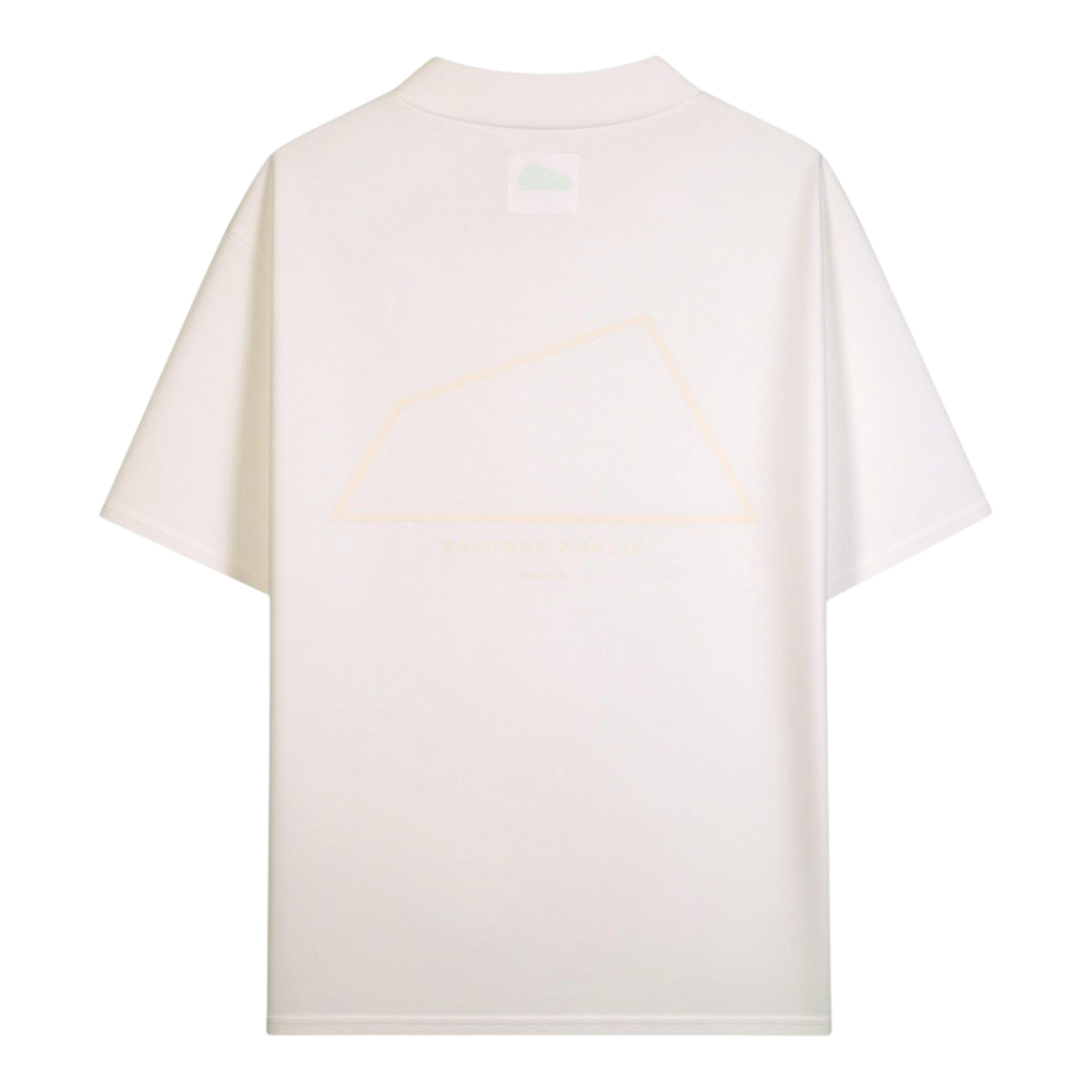 【SALVAGE PUBLIC】モックネック Tシャツ ホワイト S（SAP-SVKS4011）