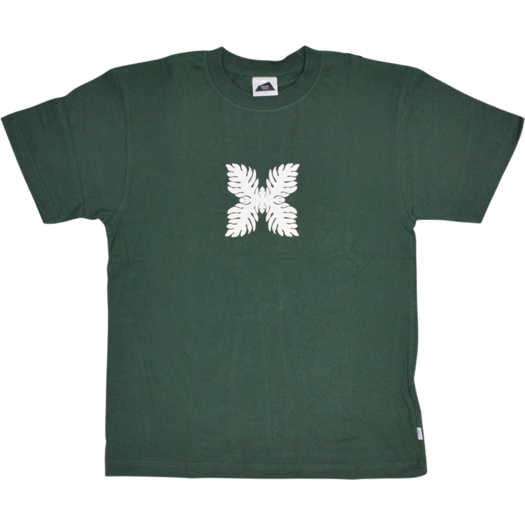 【SALVAGE PUBLIC】short sleeve tee クルーネック Tシャツ  forest グリーン S M L（SAP-SPSV4SS023)