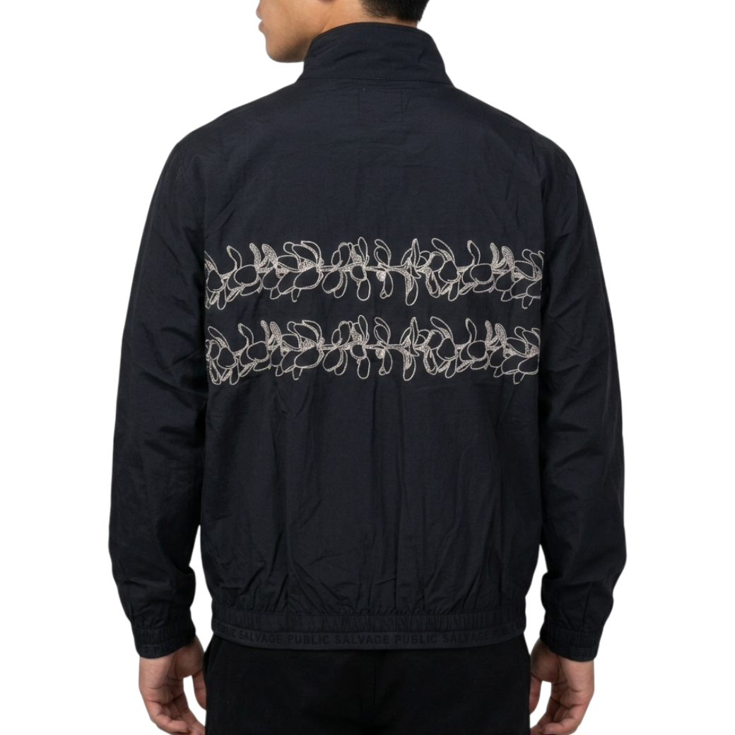 【SALVAGE PUBLIC】Makani CORDURA jacket ナイロンジャケット ブラック S M（SAP-SVKS4006）