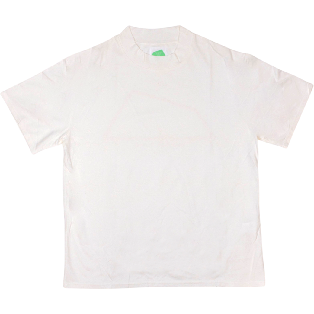 【SALVAGE PUBLIC】モックネック Tシャツ ホワイト M L（SAP-SVKS4011）