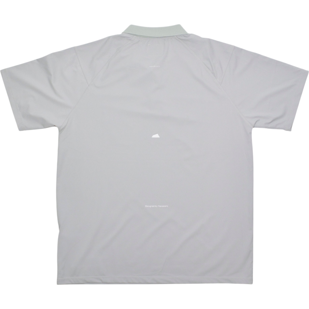 【SALVAGE PUBLIC】Tour Polo ポロシャツ アイスグレー  L（SAP-SVKS40149）