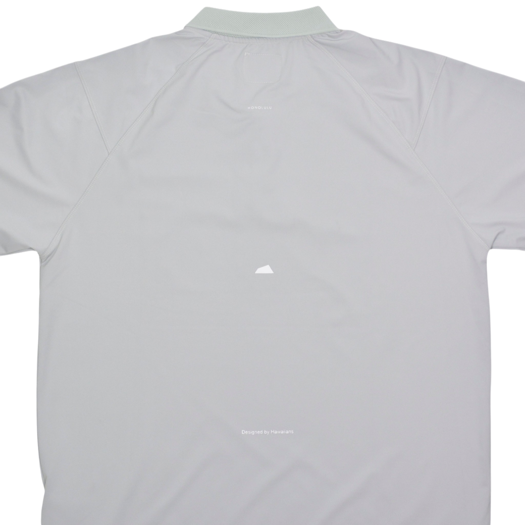 【SALVAGE PUBLIC】Tour Polo ポロシャツ アイスグレー  L（SAP-SVKS40149）