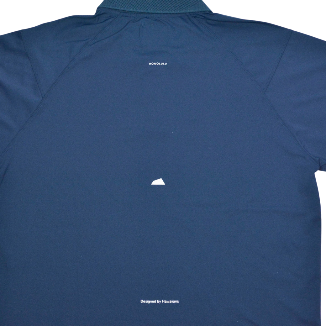 【SALVAGE PUBLIC】Tour Polo ポロシャツ ネイビー L（SAP-SVKS40149）