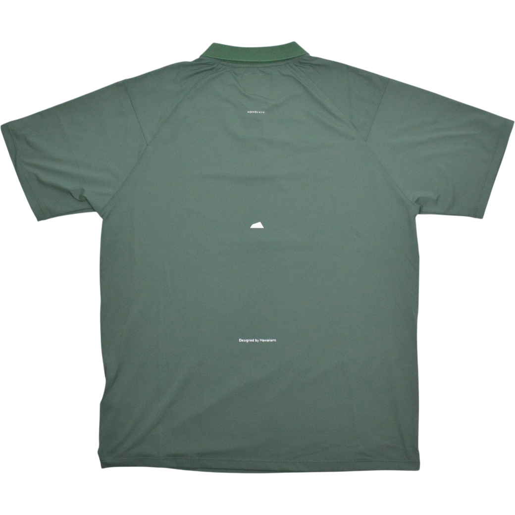 【SALVAGE PUBLIC】Tour Polo ポロシャツ オリーブ L（SAP-SVKS40149）