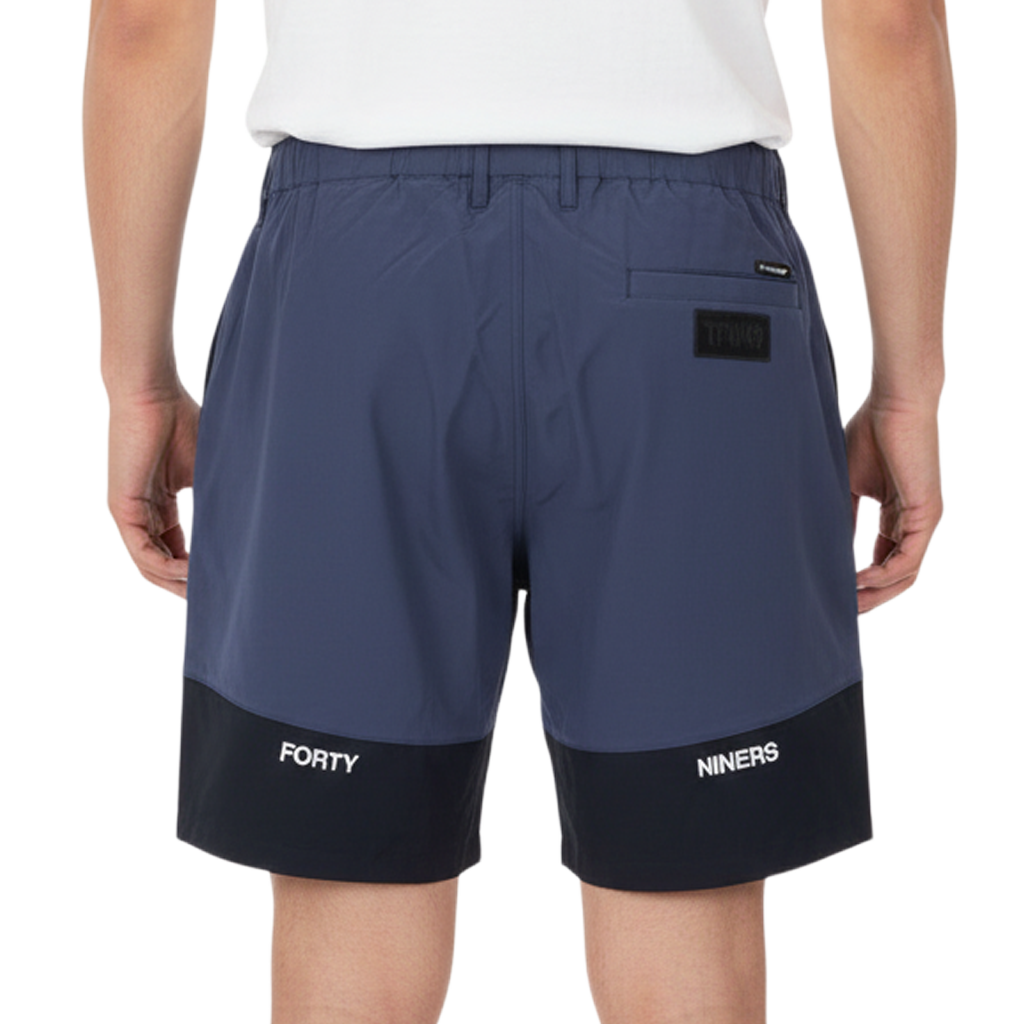 【TWF49】SIDE MESH SHORTS サイドメッシュ ショートパンツ M L XL（ブルーグレー ネイビー）T072510012-BGREY-NV