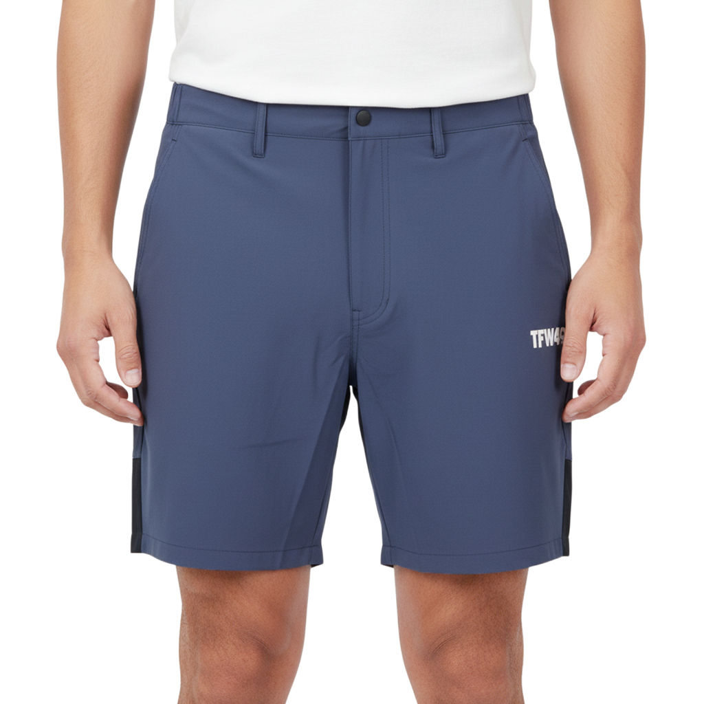 【TWF49】SIDE MESH SHORTS サイドメッシュ ショートパンツ M L XL（ブルーグレー ネイビー）T072510012-BGREY-NV