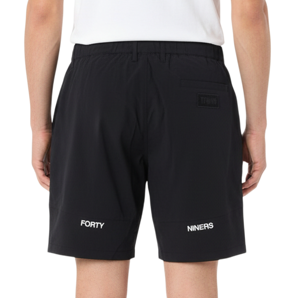 【TWF49】SIDE MESH SHORTS サイドメッシュ ショートパンツ M L XL（ブラック）T072510012-BLK-BLK