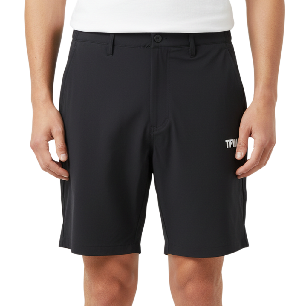 【TWF49】SIDE MESH SHORTS サイドメッシュ ショートパンツ M L XL（ブラック）T072510012-BLK-BLK