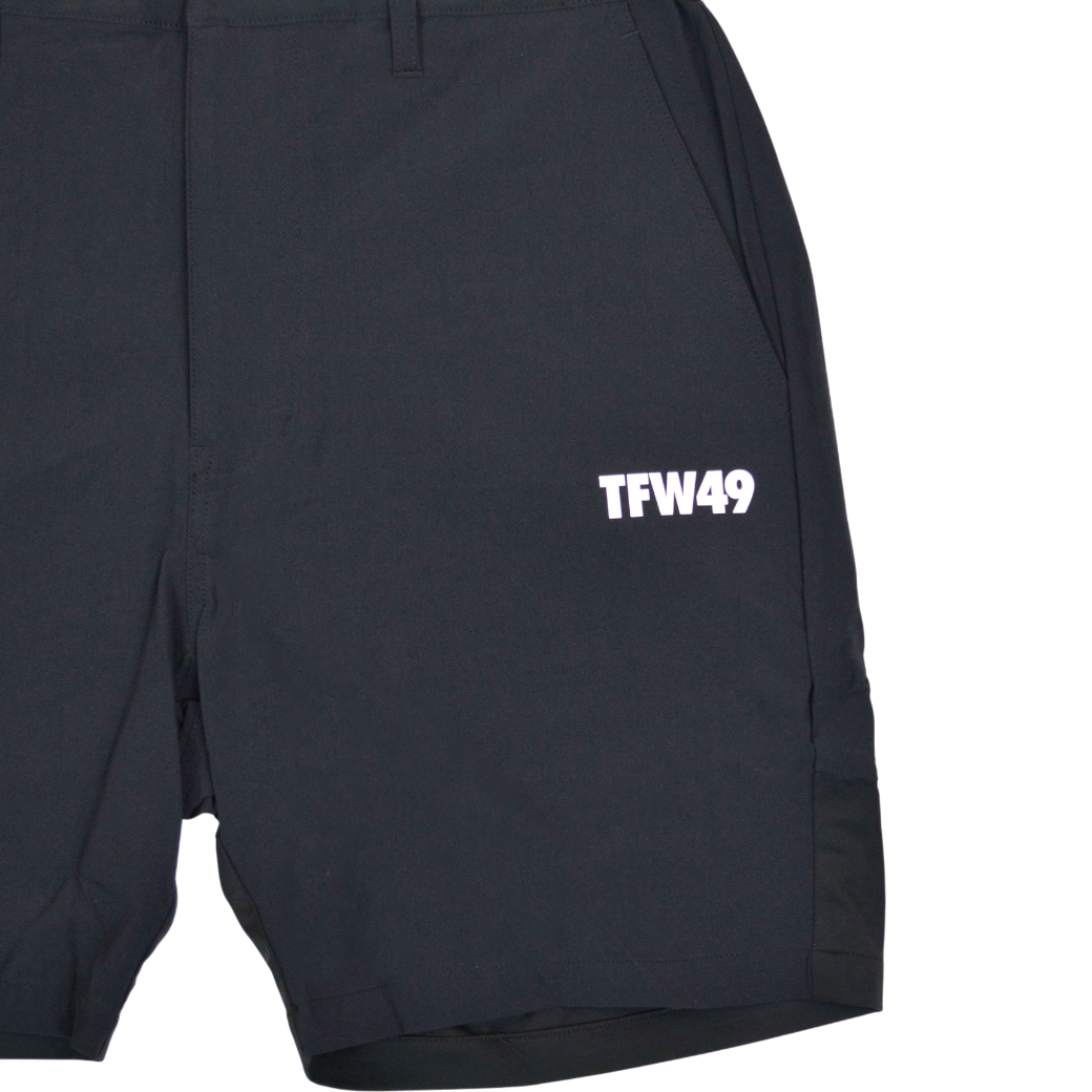 【TWF49】SIDE MESH SHORTS サイドメッシュ ショートパンツ M L XL（ブラック）T072510012-BLK-BLK