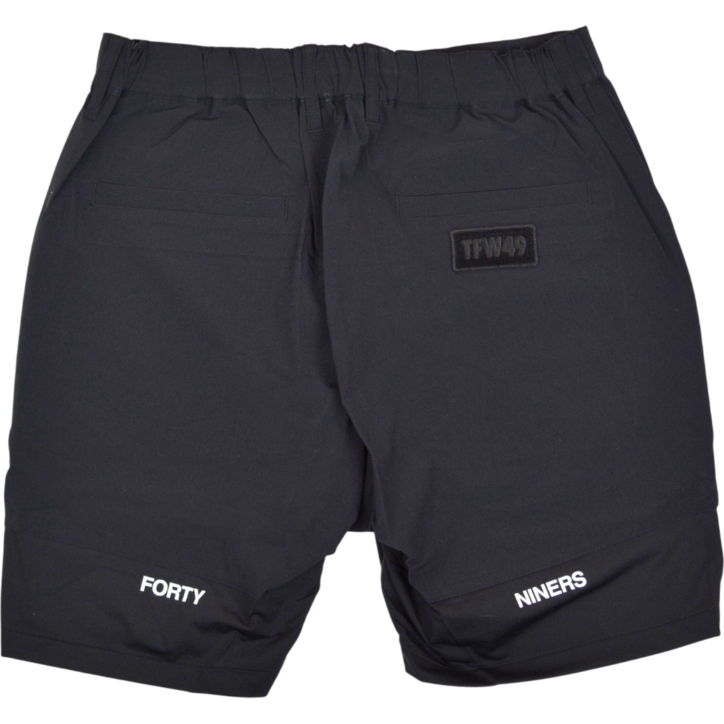 【TWF49】SIDE MESH SHORTS サイドメッシュ ショートパンツ M L XL（ブラック）T072510012-BLK-BLK