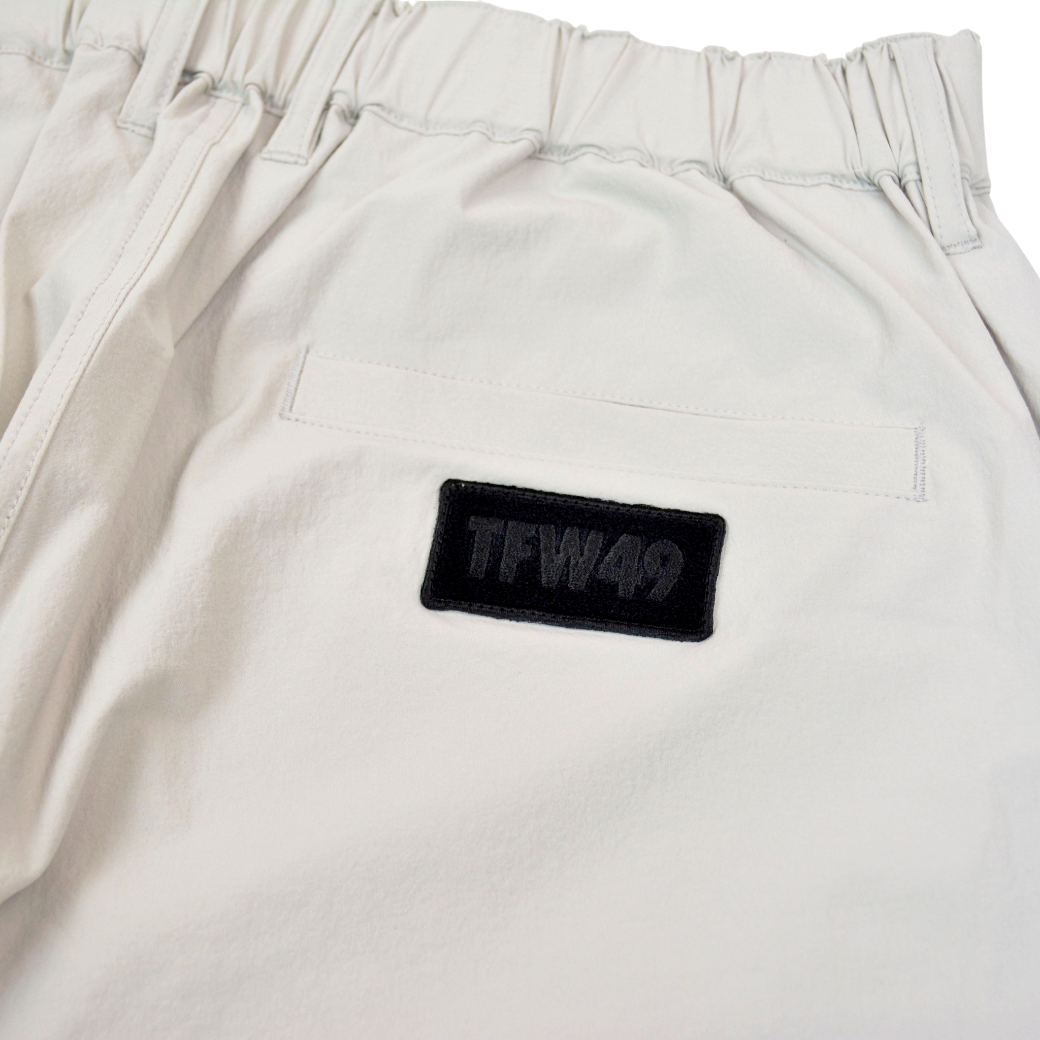 【TWF49】SIDE MESH SHORTS サイドメッシュ ショートパンツ M L（グレー アイボリー）T072510012-LGREY-IVO