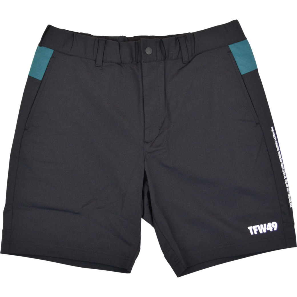 【TWF49】HYBRID SHORTS ハイブリッド ショートパンツ XL（ブラック グリーン）T072510013-BK-GREEN