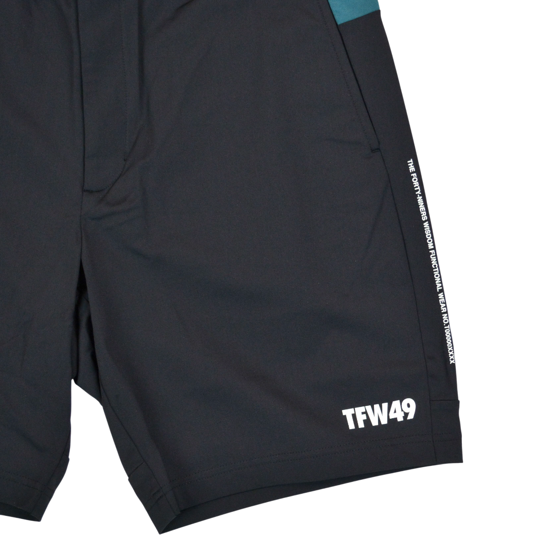 【TWF49】HYBRID SHORTS ハイブリッド ショートパンツ XL（ブラック グリーン）T072510013-BK-GREEN