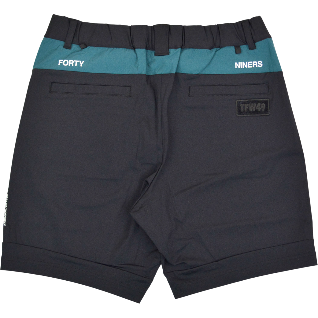 【TWF49】HYBRID SHORTS ハイブリッド ショートパンツ XL（ブラック グリーン）T072510013-BK-GREEN