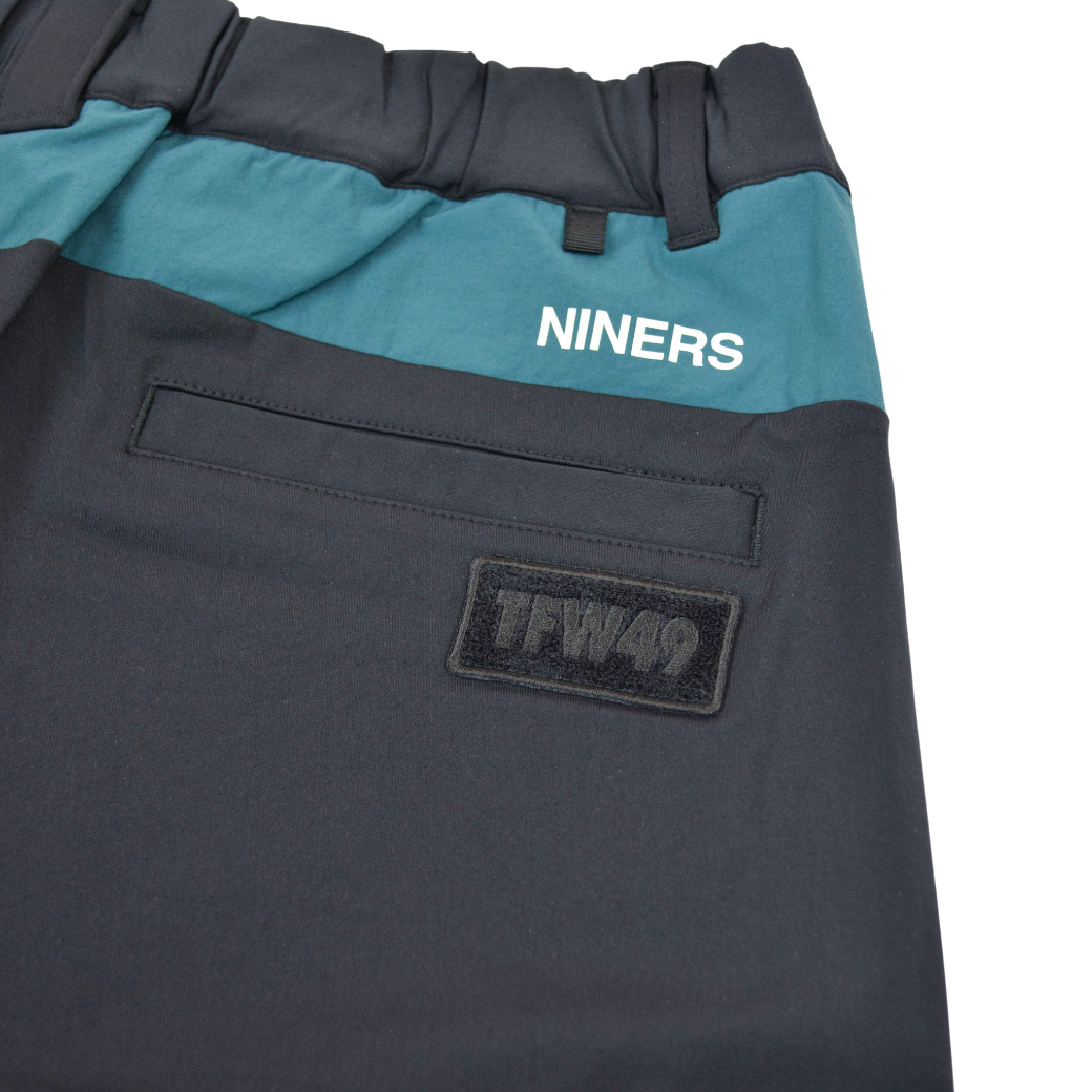 【TWF49】HYBRID SHORTS ハイブリッド ショートパンツ XL（ブラック グリーン）T072510013-BK-GREEN