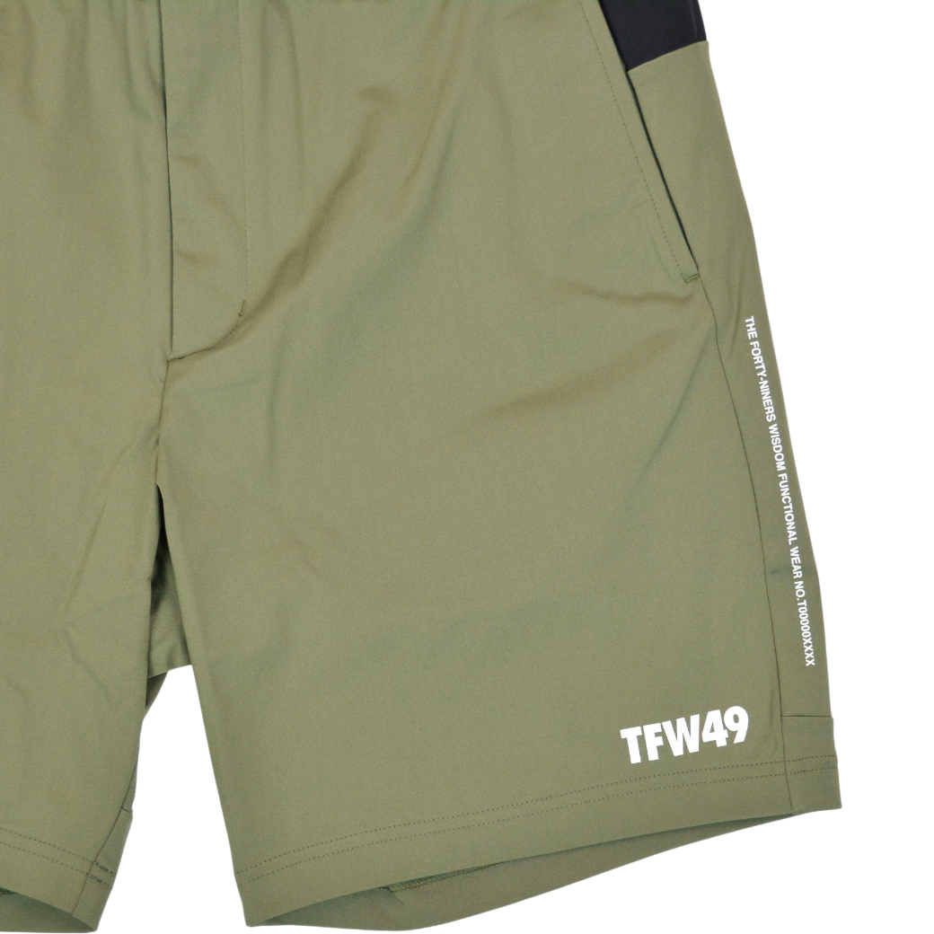 【TWF49】HYBRID SHORTS ハイブリッド ショートパンツ XL（カーキ ブラック）T072510013-KHAKI-BK