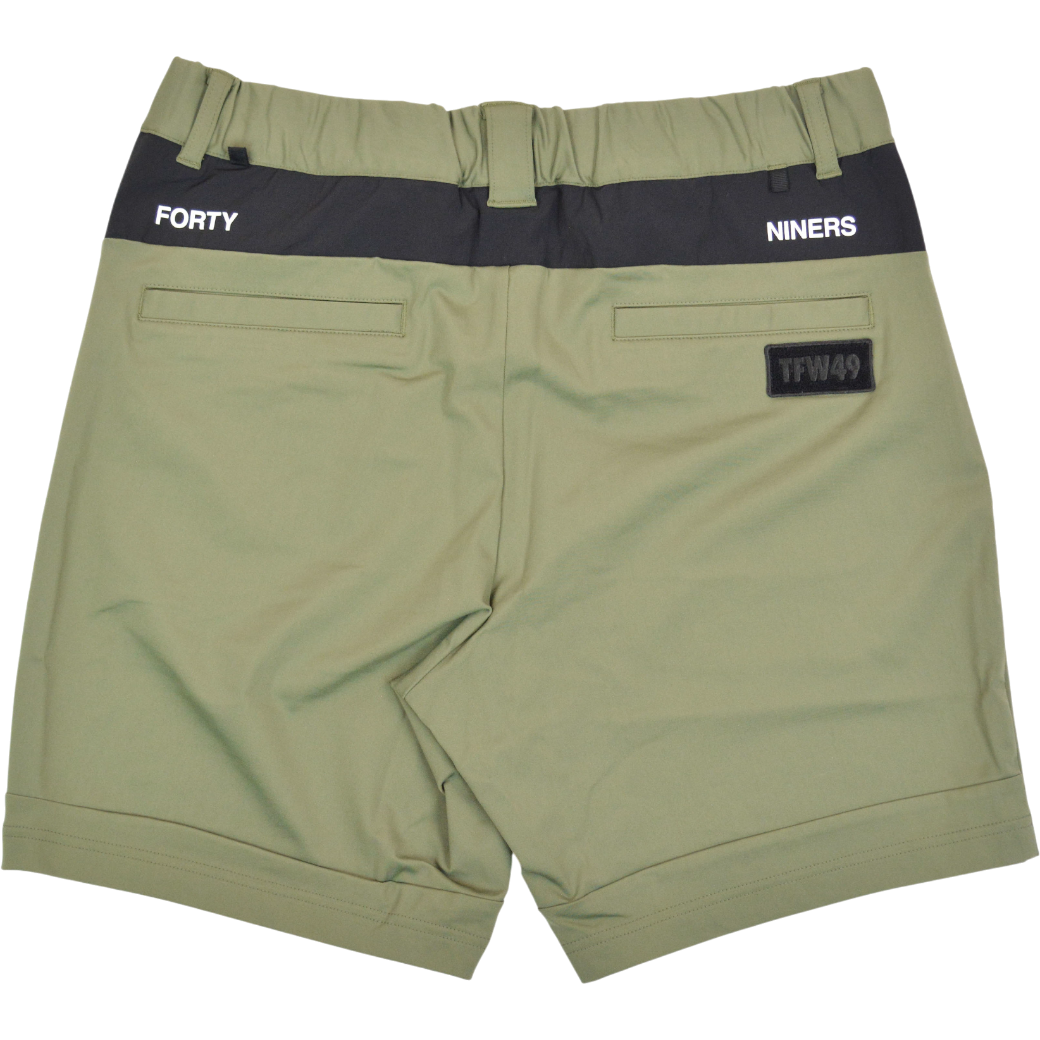 【TWF49】HYBRID SHORTS ハイブリッド ショートパンツ XL（カーキ ブラック）T072510013-KHAKI-BK