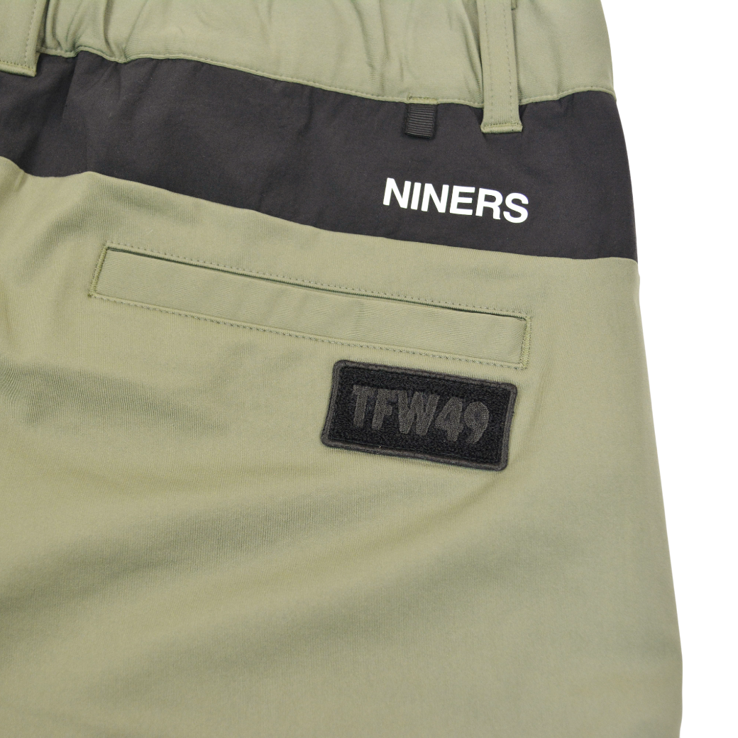 【TWF49】HYBRID SHORTS ハイブリッド ショートパンツ XL（カーキ ブラック）T072510013-KHAKI-BK