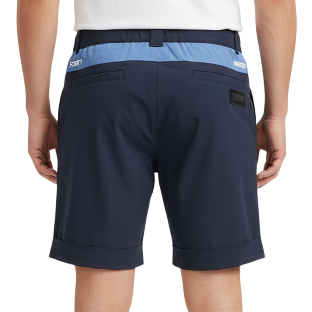 【TWF49】HYBRID SHORTS ハイブリッド ショートパンツ M XL（ネイビー ブルーグレー）T072510013-NV-BGREY