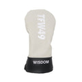 【TFW49】LEATHER HEAD COVER # ヘッドカバー DR BLKxGREIGE（TFW-T132610005）