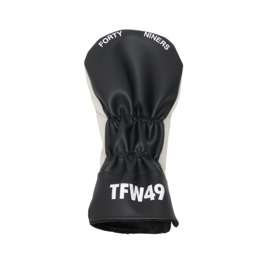 【TFW49】LEATHER HEAD COVER # ヘッドカバー DR BLKxGREIGE（TFW-T132610005）