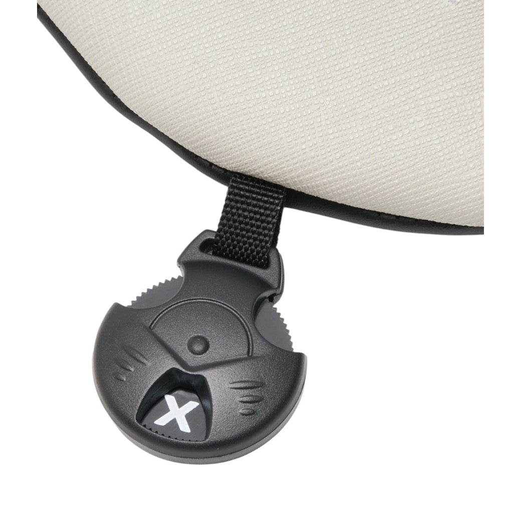 【TFW49】LEATHER COVER FW ヘッドカバー FW BLKxGREIGE（TFW-T132610006）